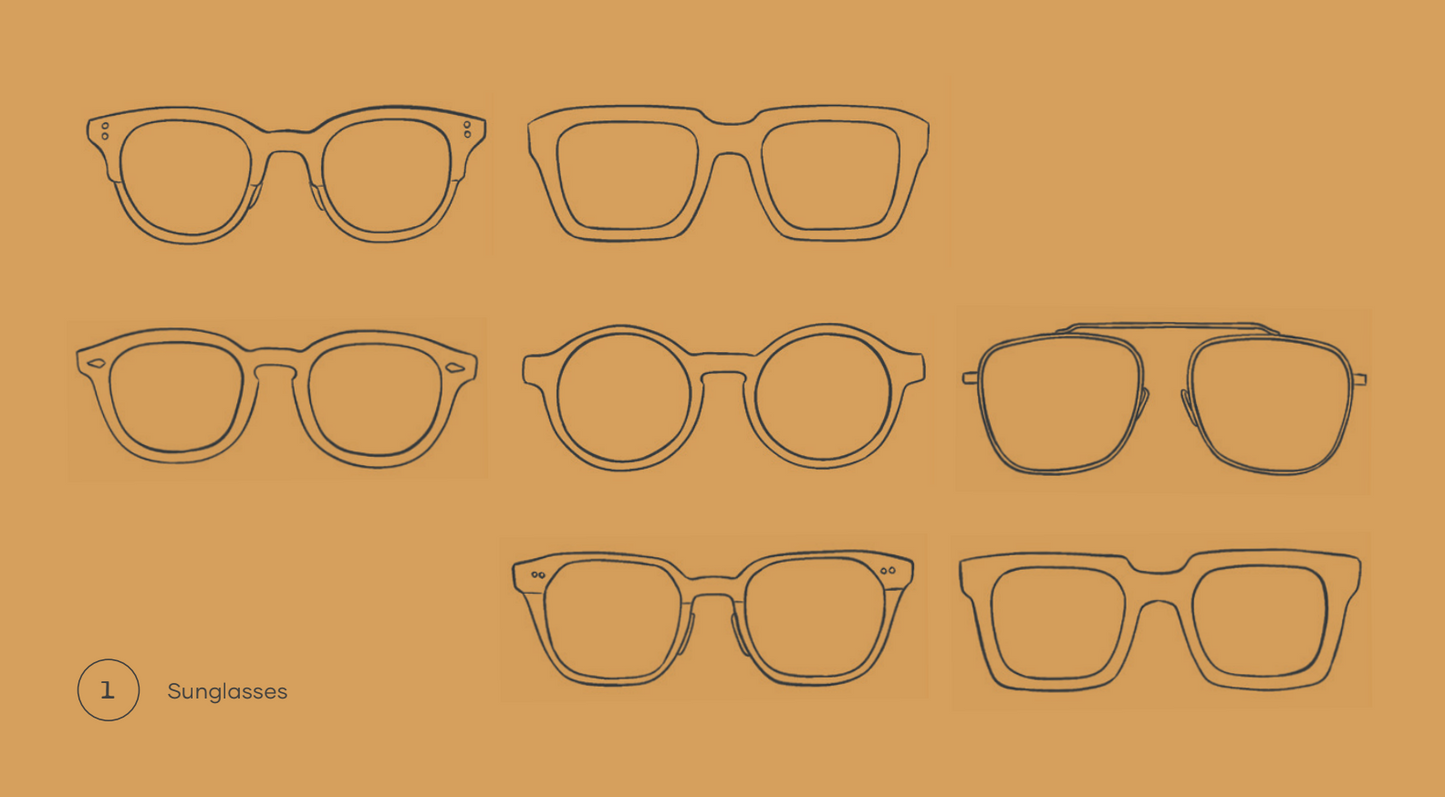 No. 8 - Original Vintage Sunglasses, Naples, Italy