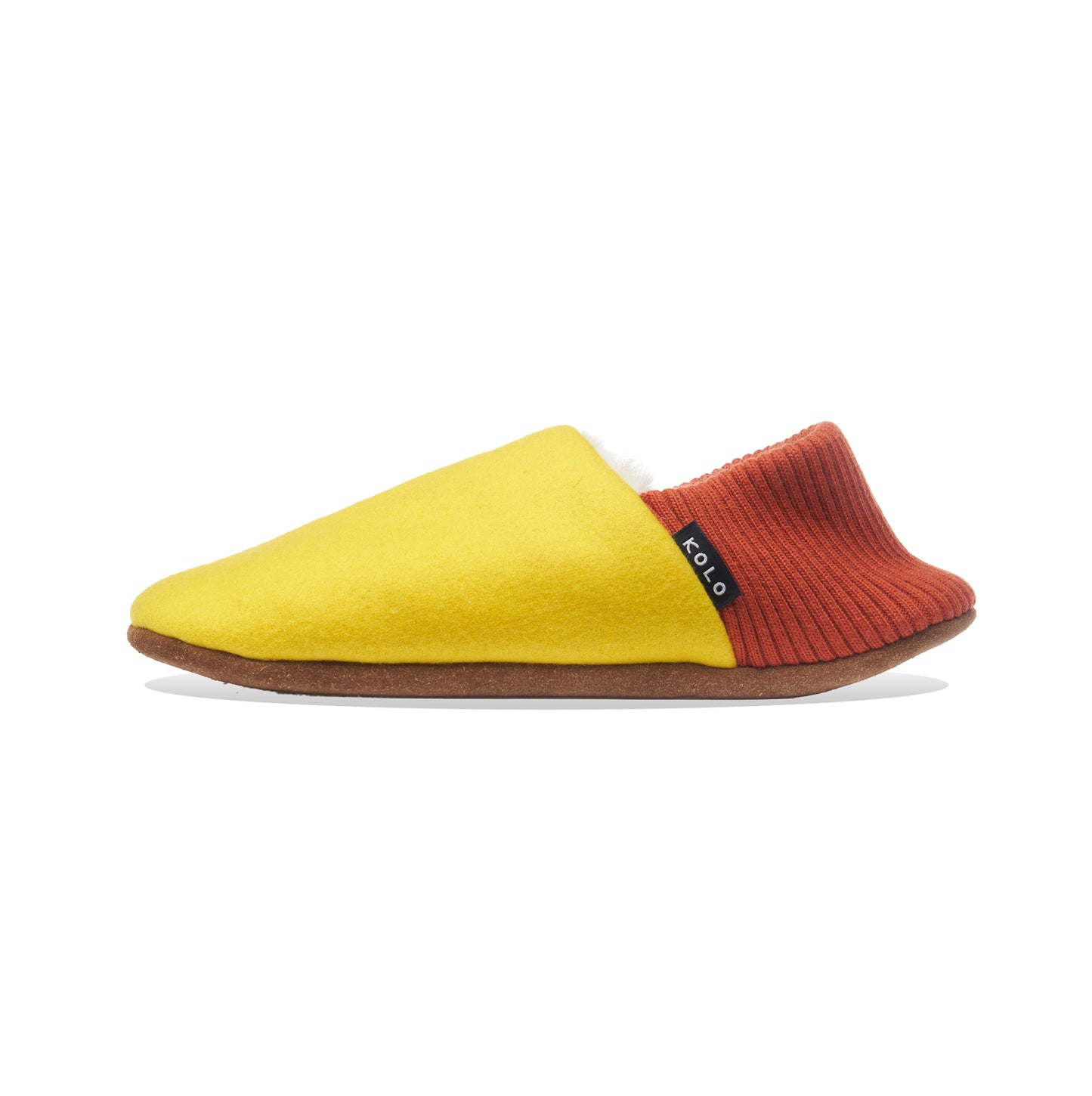 Burel Wool House Shoes - Fur-Lined