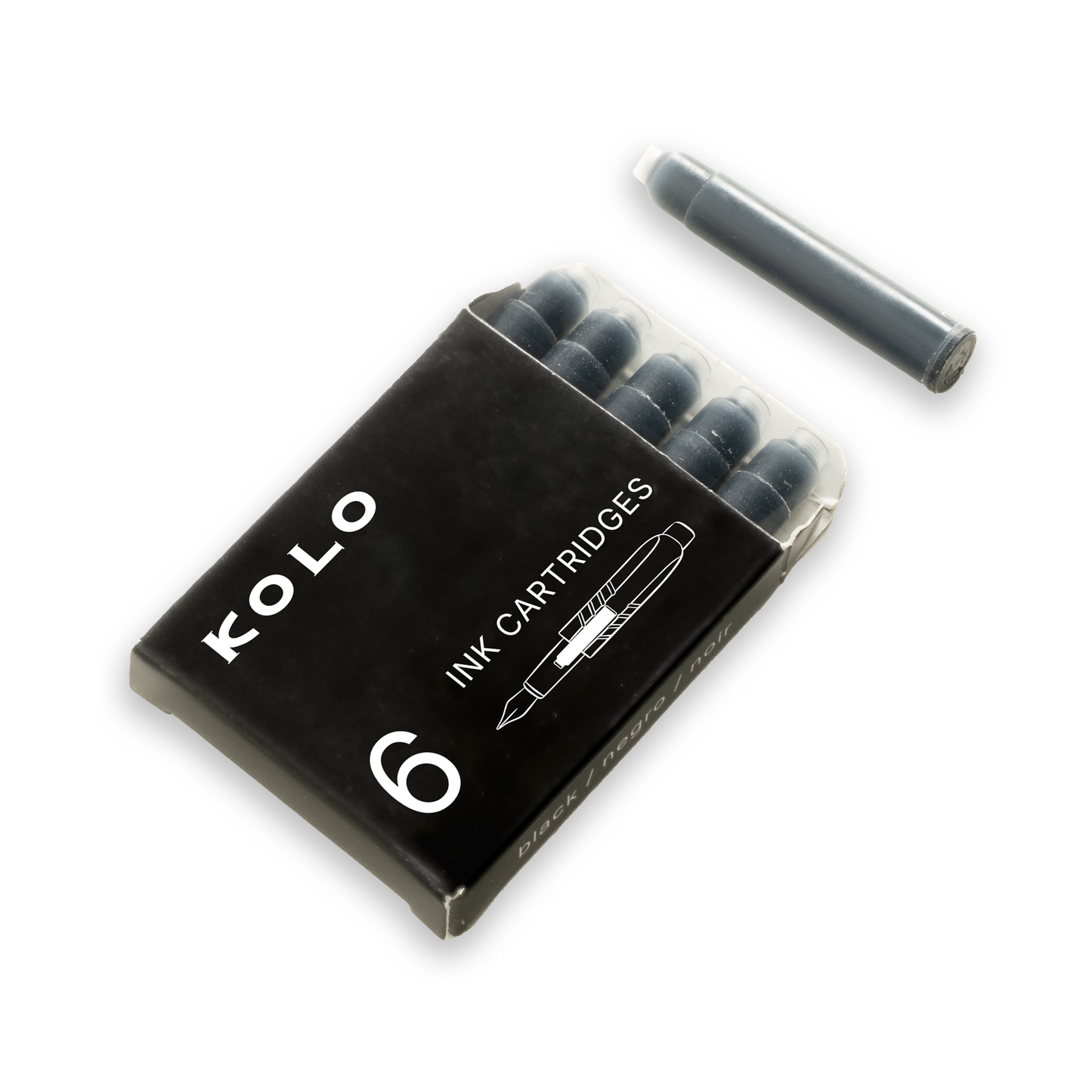 6-Pack Fountain Pen Ink Cartridges