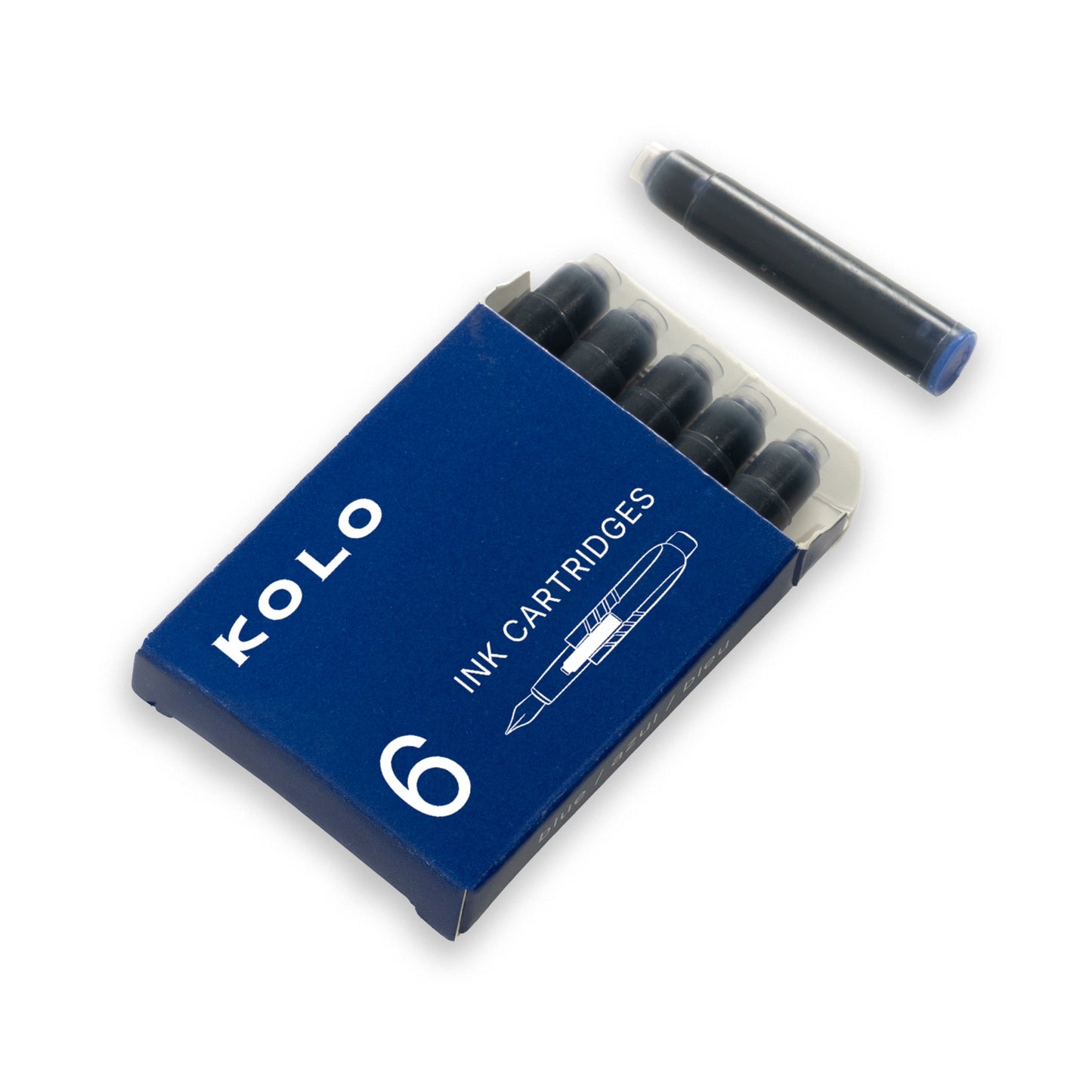 6-Pack Fountain Pen Ink Cartridges