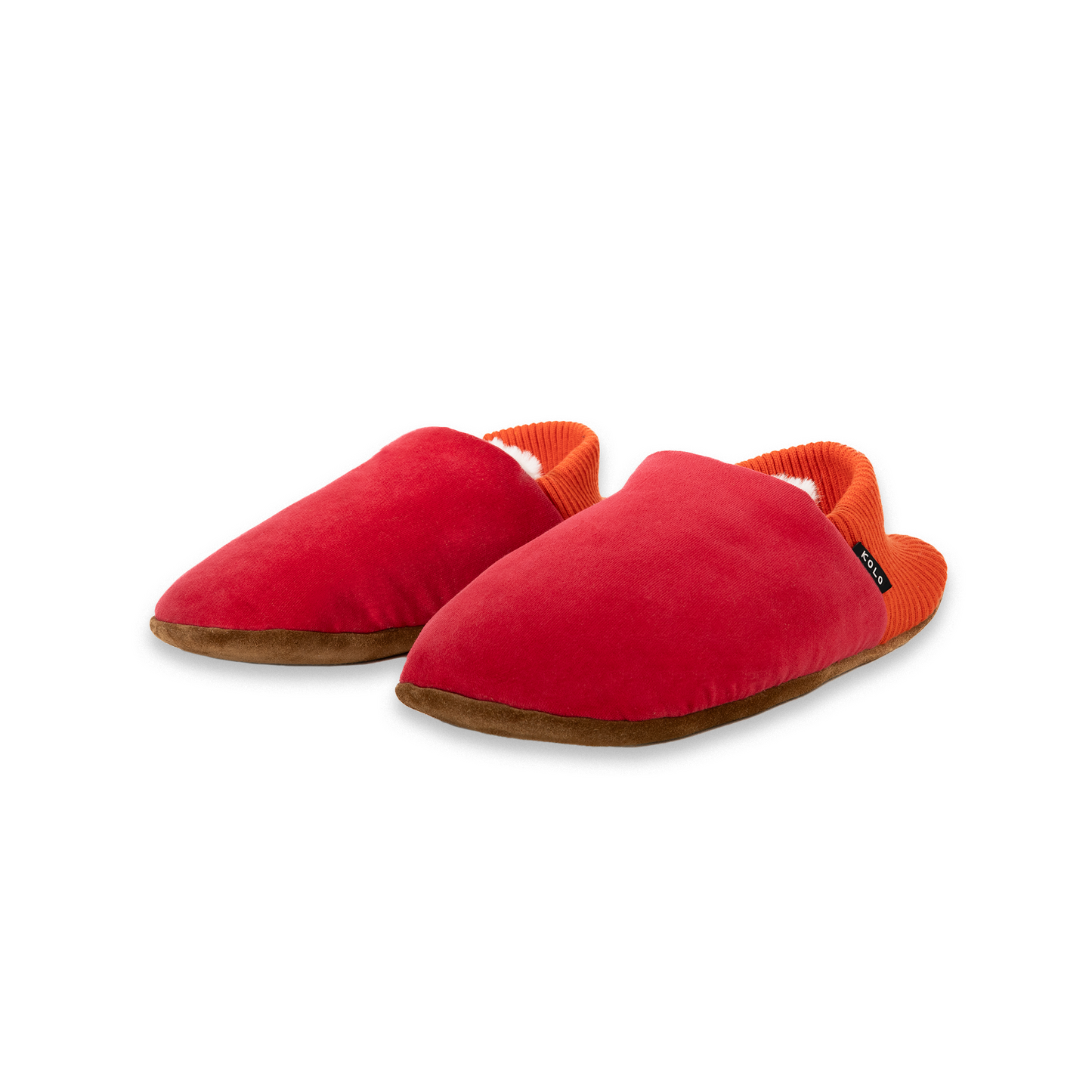 Vannes Velvet House Shoes - Corduroy-Lined
