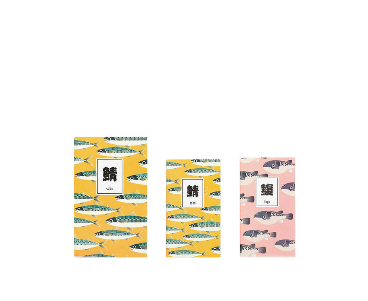 Japanese Mackerel Notebook Set