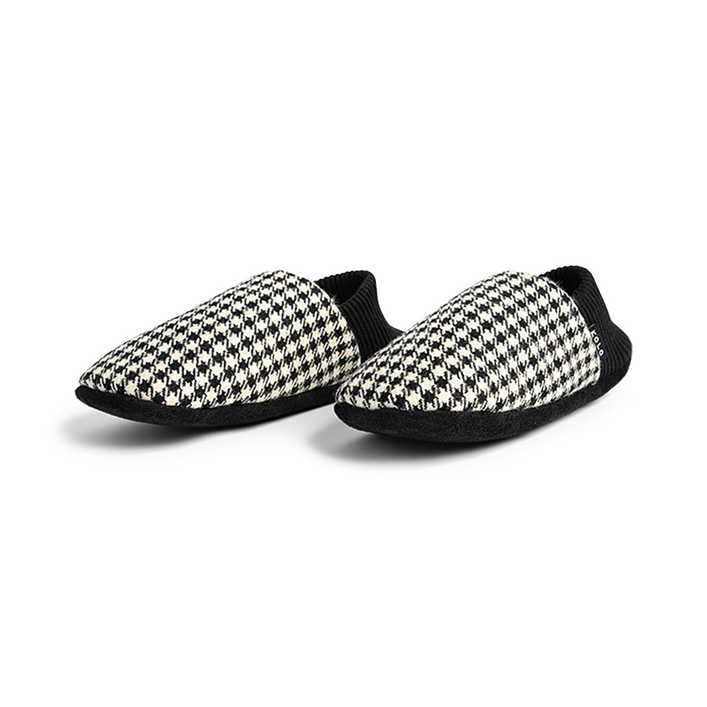 Finn Tweed House Shoes - Fur-Lined