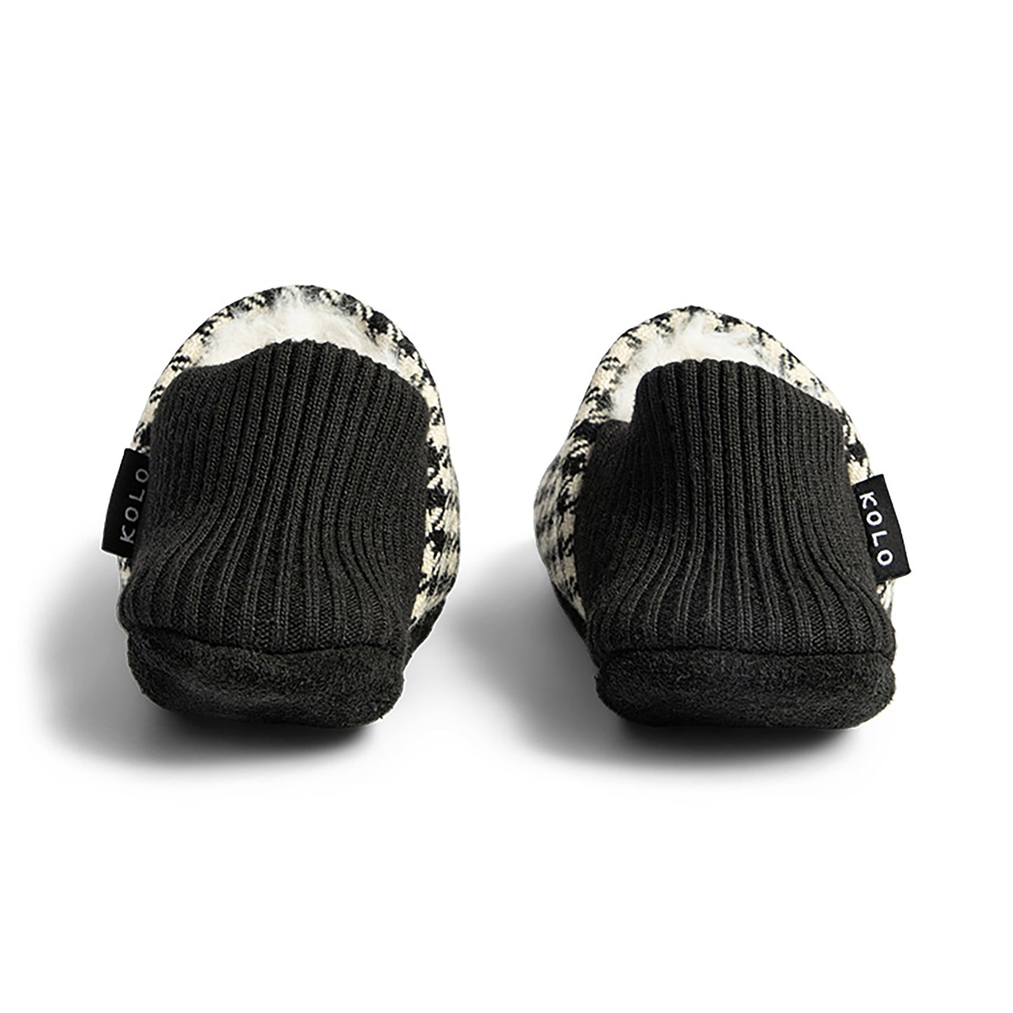 Finn Tweed House Shoes - Fur-Lined