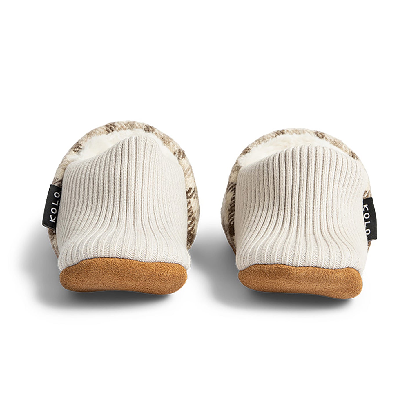 Hawick Tweed House Shoes - Fur-Lined