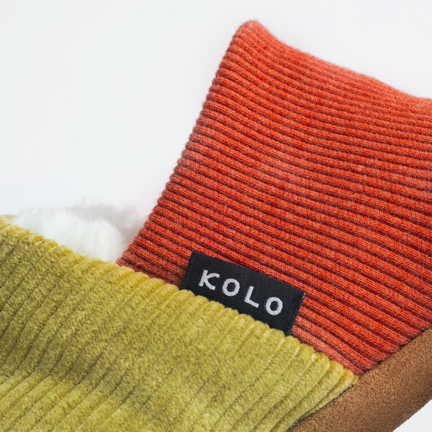 Willer Corduroy House Shoes - Fur-Lined