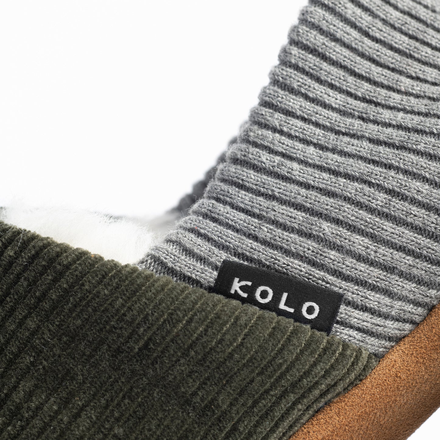 Willer Corduroy House Shoes - Fur-Lined