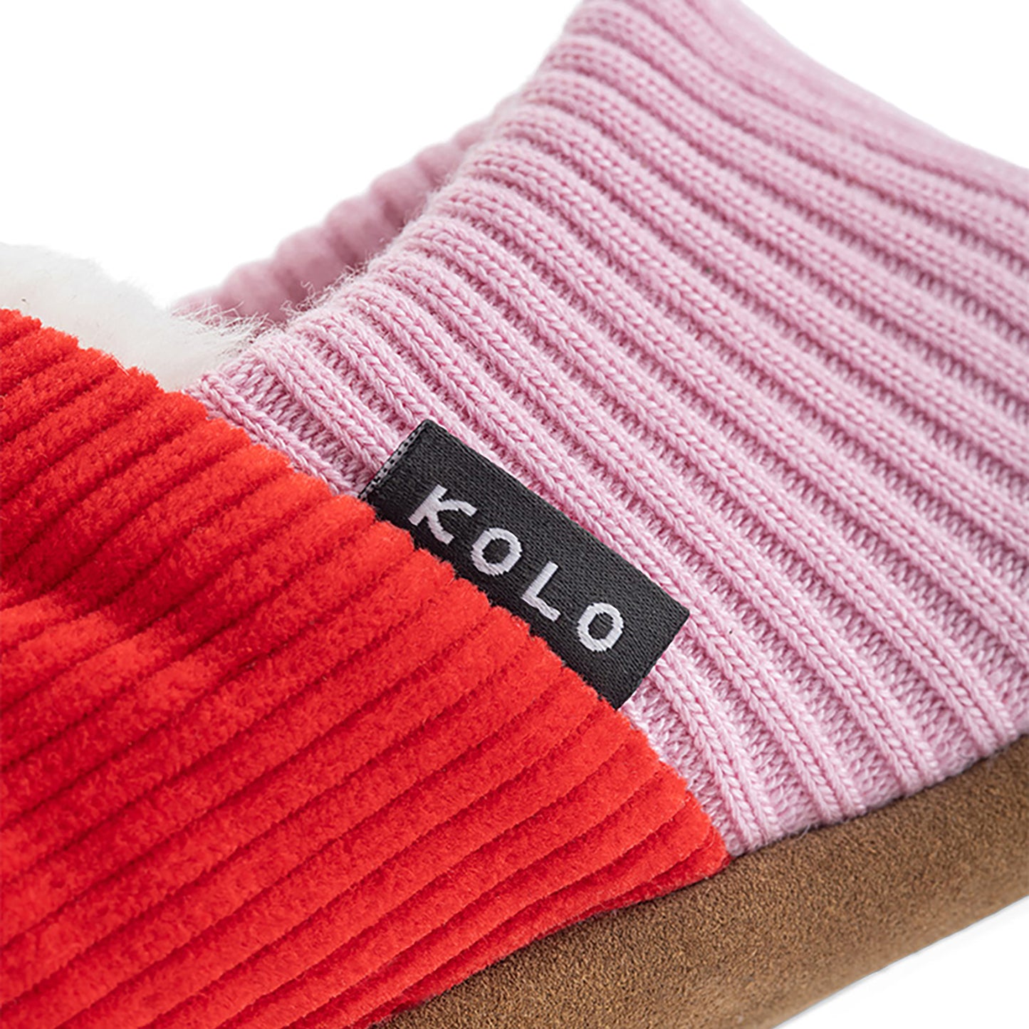 Kolo House Shoes Willer Red detail view