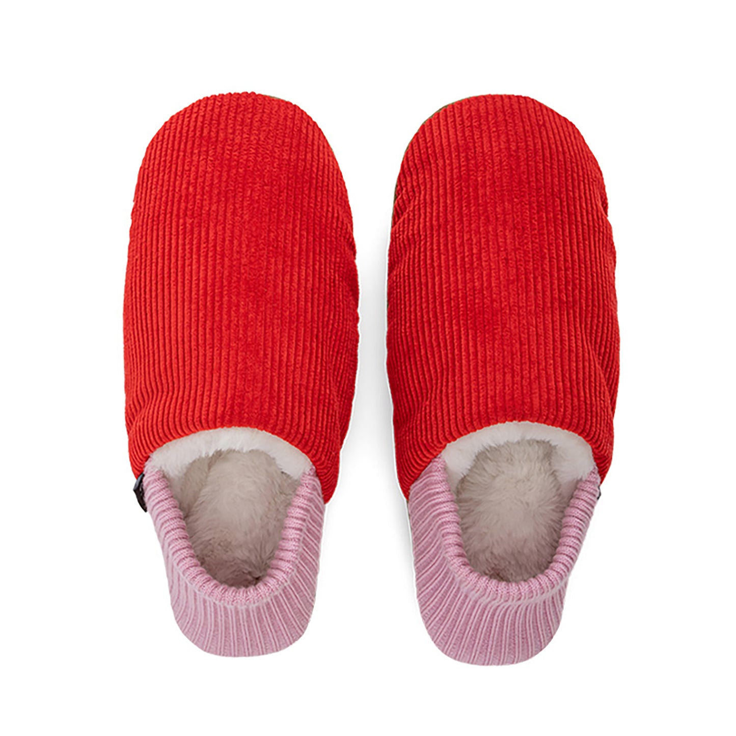 Kolo House Shoes Willer Red top-down view