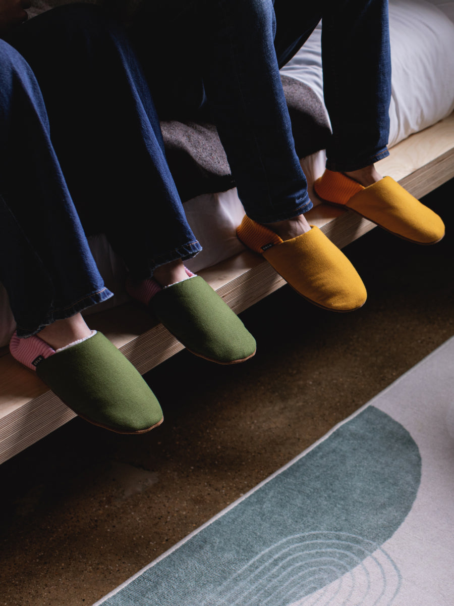Willer Wide Cord House Shoes | Topdrawer