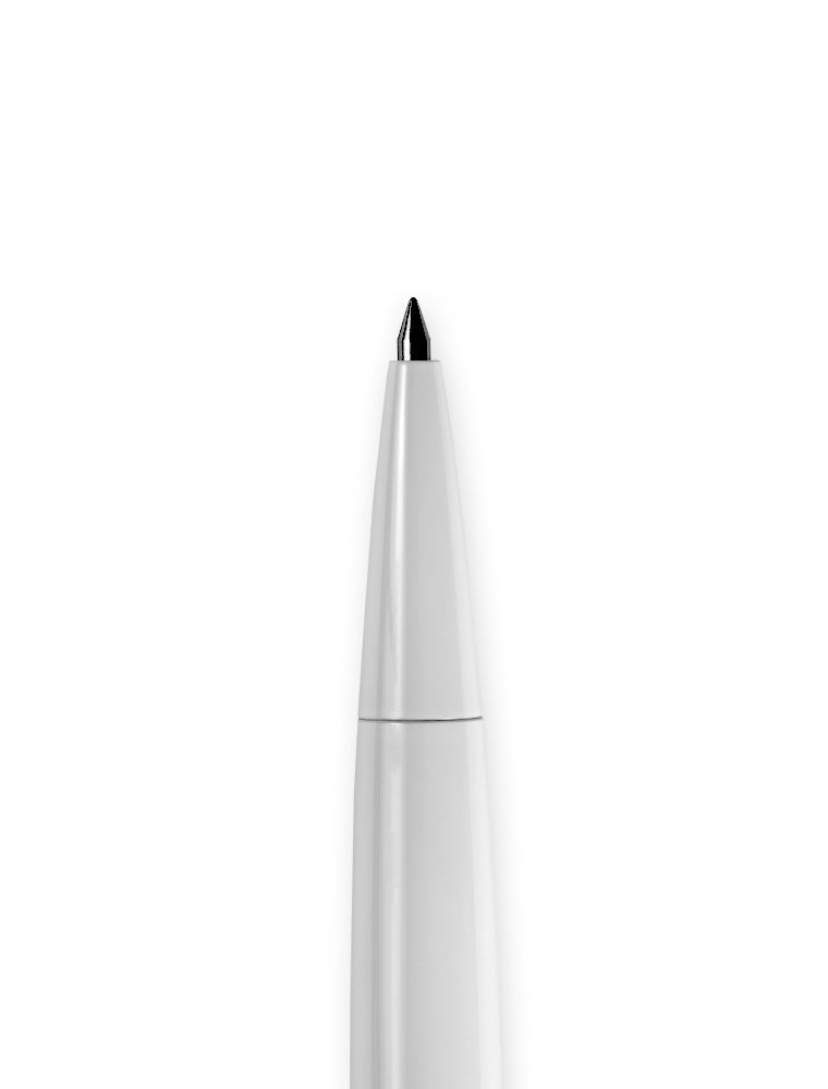 Helvetica Japanese Ballpoint Pens | Topdrawer White