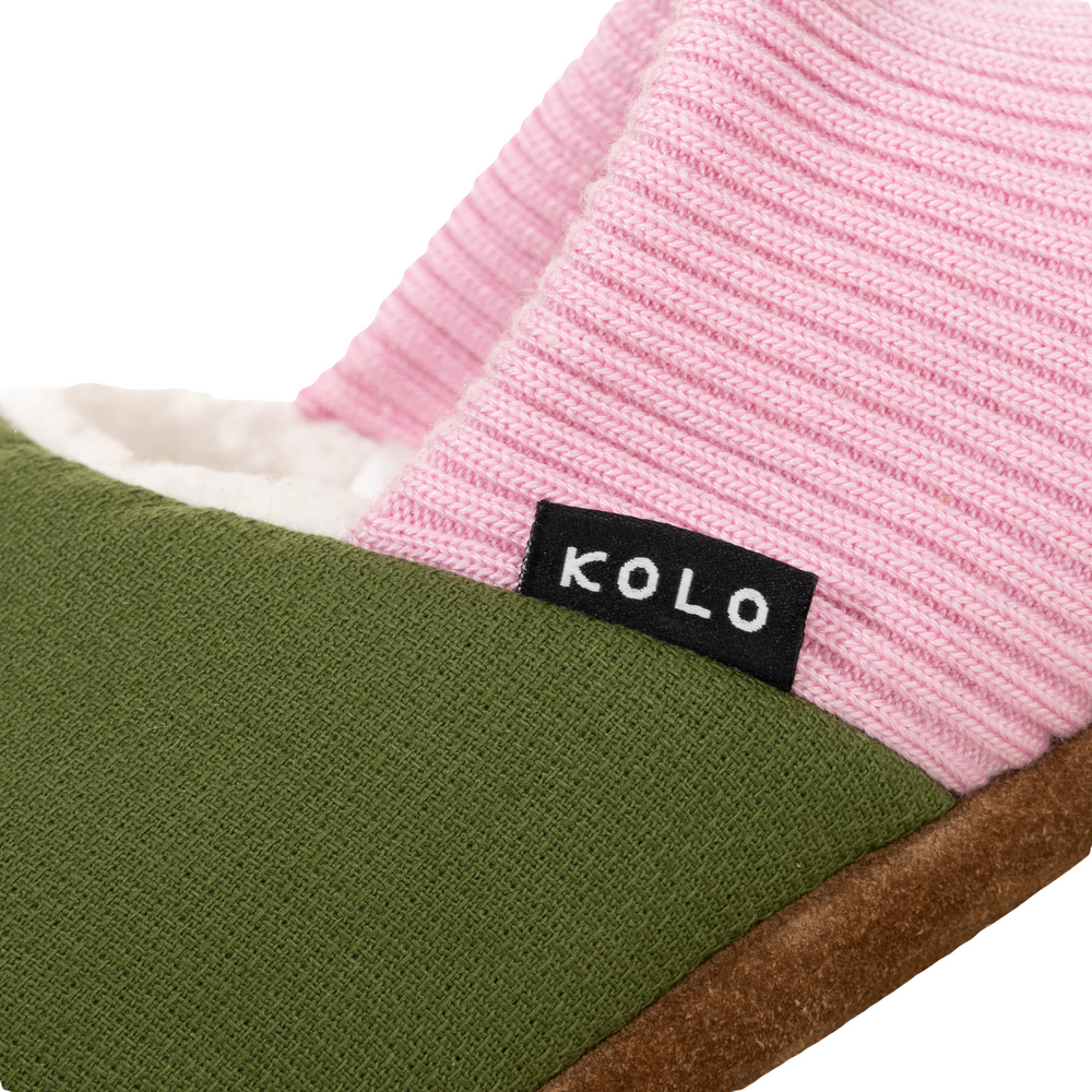
                      
                        Arles Woven Cotton House Shoes - Sherpa Lined
                      
                    