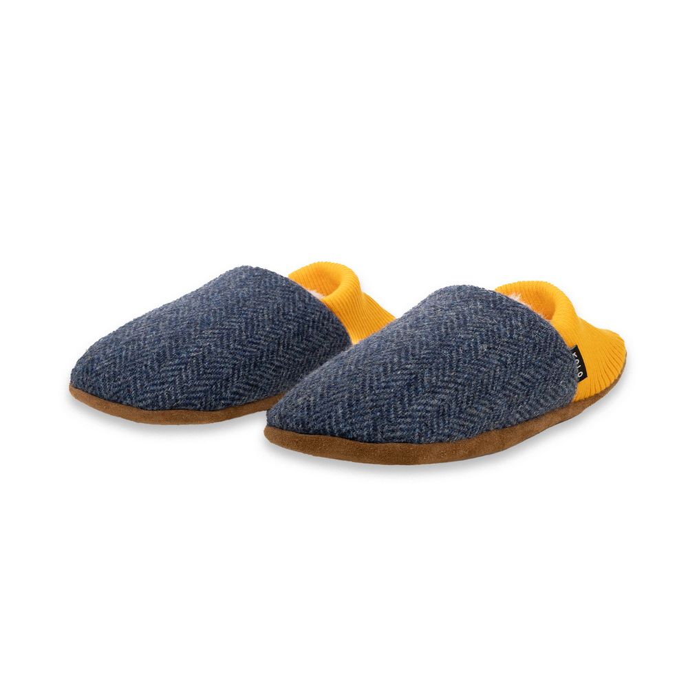 
                      
                        Finn Tweed House Shoes - Fur-Lined
                      
                    