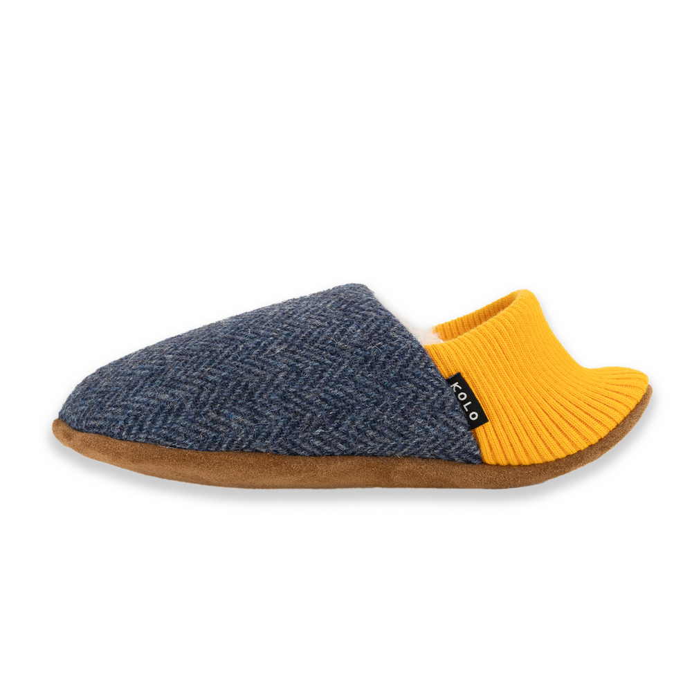 
                      
                        Finn Tweed House Shoes - Fur-Lined
                      
                    