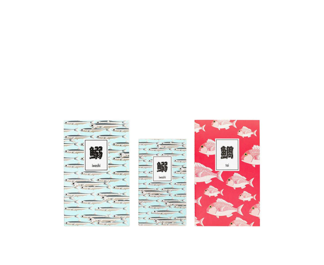 Japanese Sardine Notebook Set