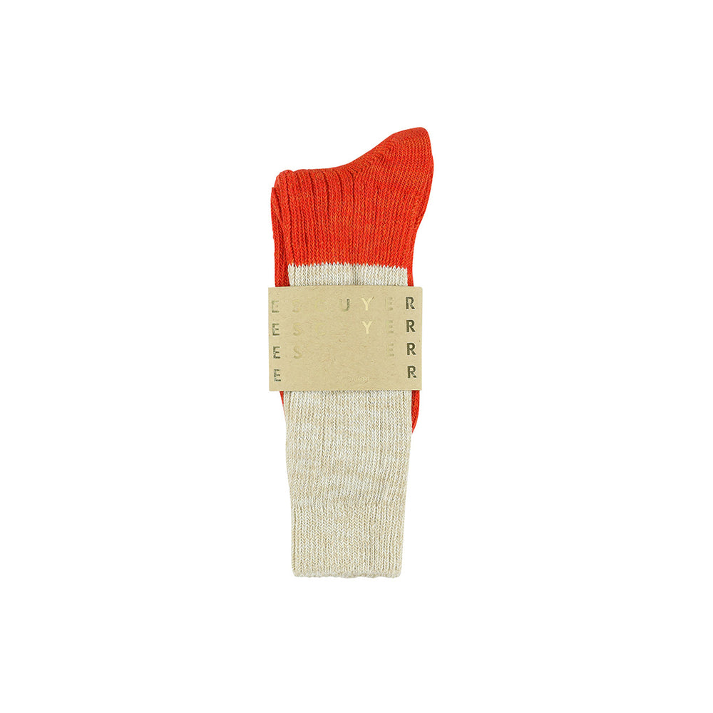 
                      
                        Melange Blend Block Socks
                      
                    