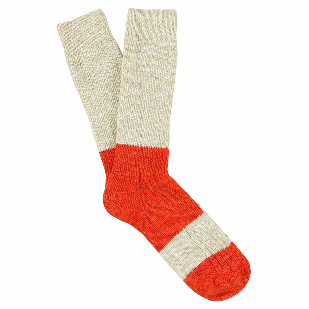 
                      
                        Melange Blend Block Socks
                      
                    