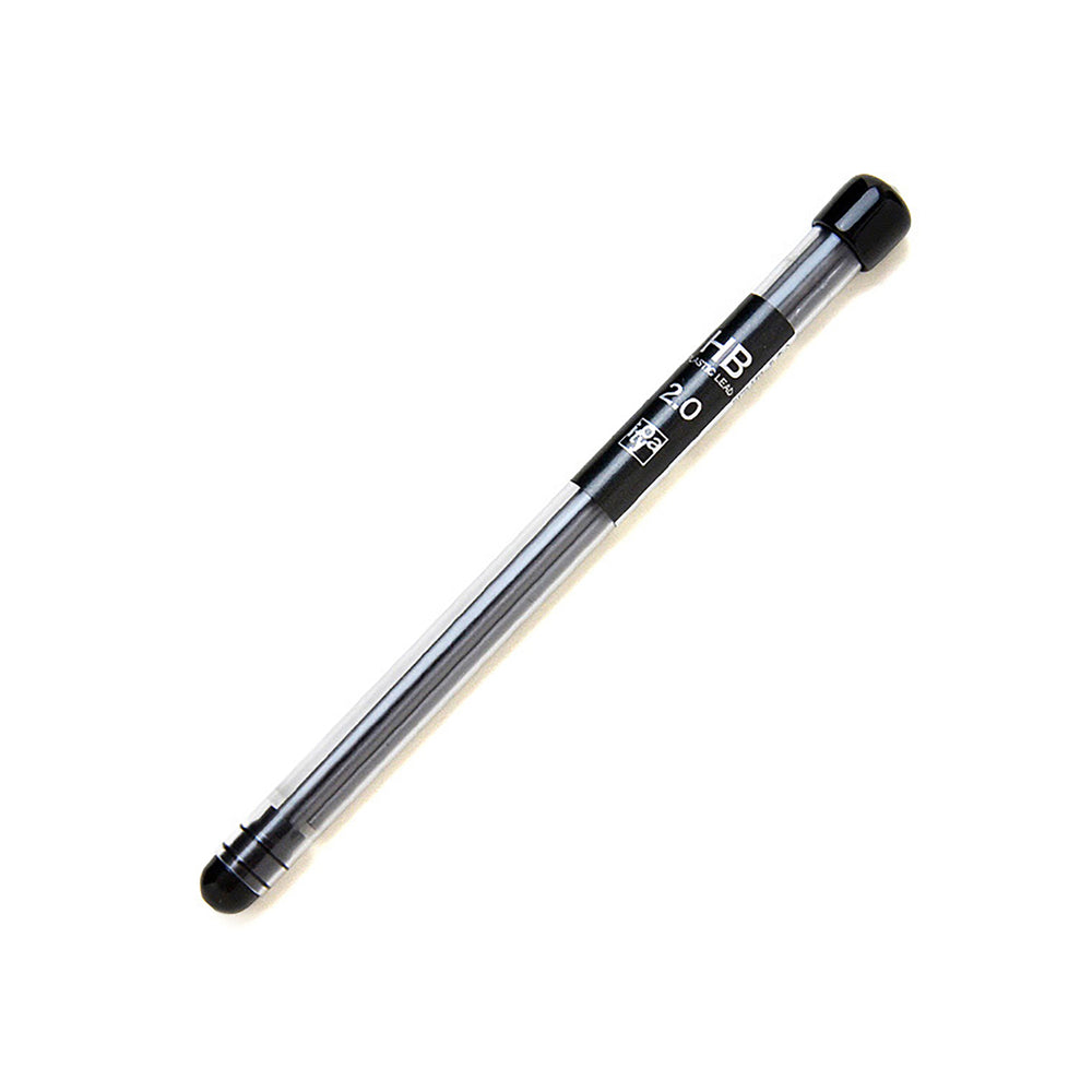 HB Helvetica Pen Lead Black Refill from Angle