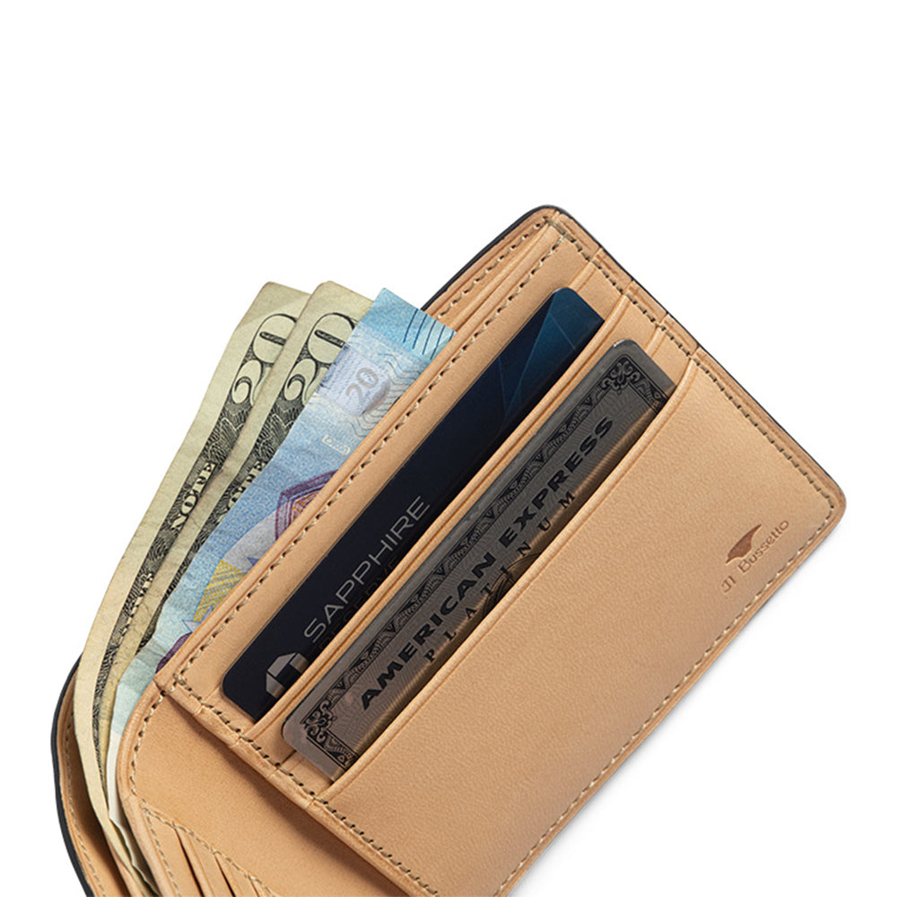 
                      
                        Il Bussetto Leather Wallet
                      
                    