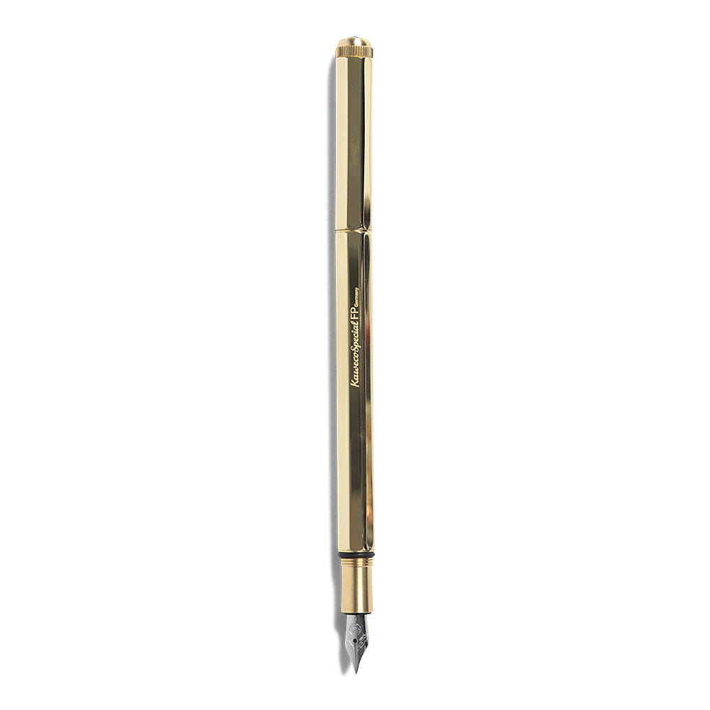 Special Polished Brass Fountain Pen
