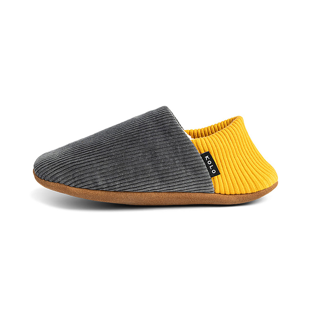 Willer Cord House Shoes - Sherpa-Lined