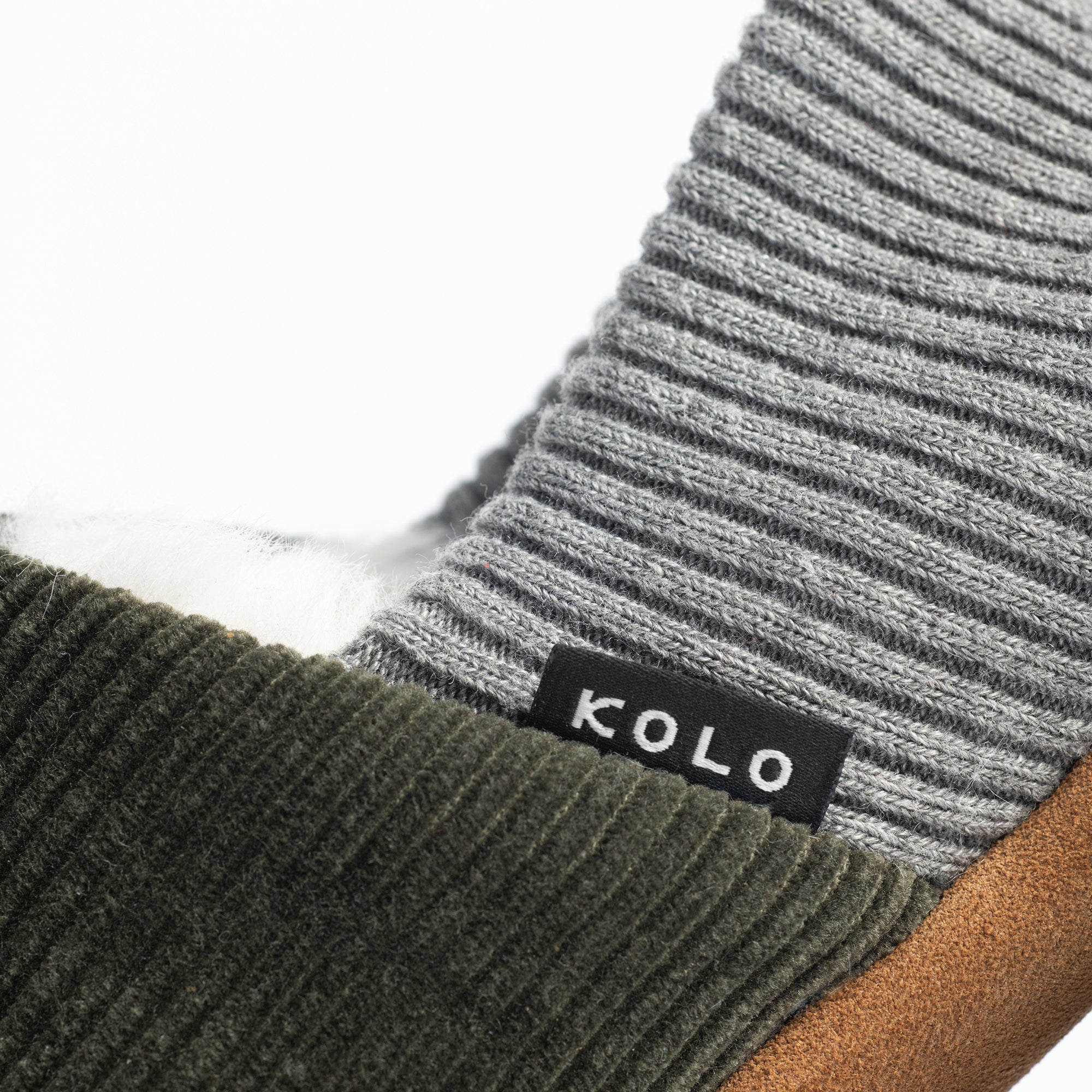 Willer Cord Faux Fur House Shoes | Topdrawer